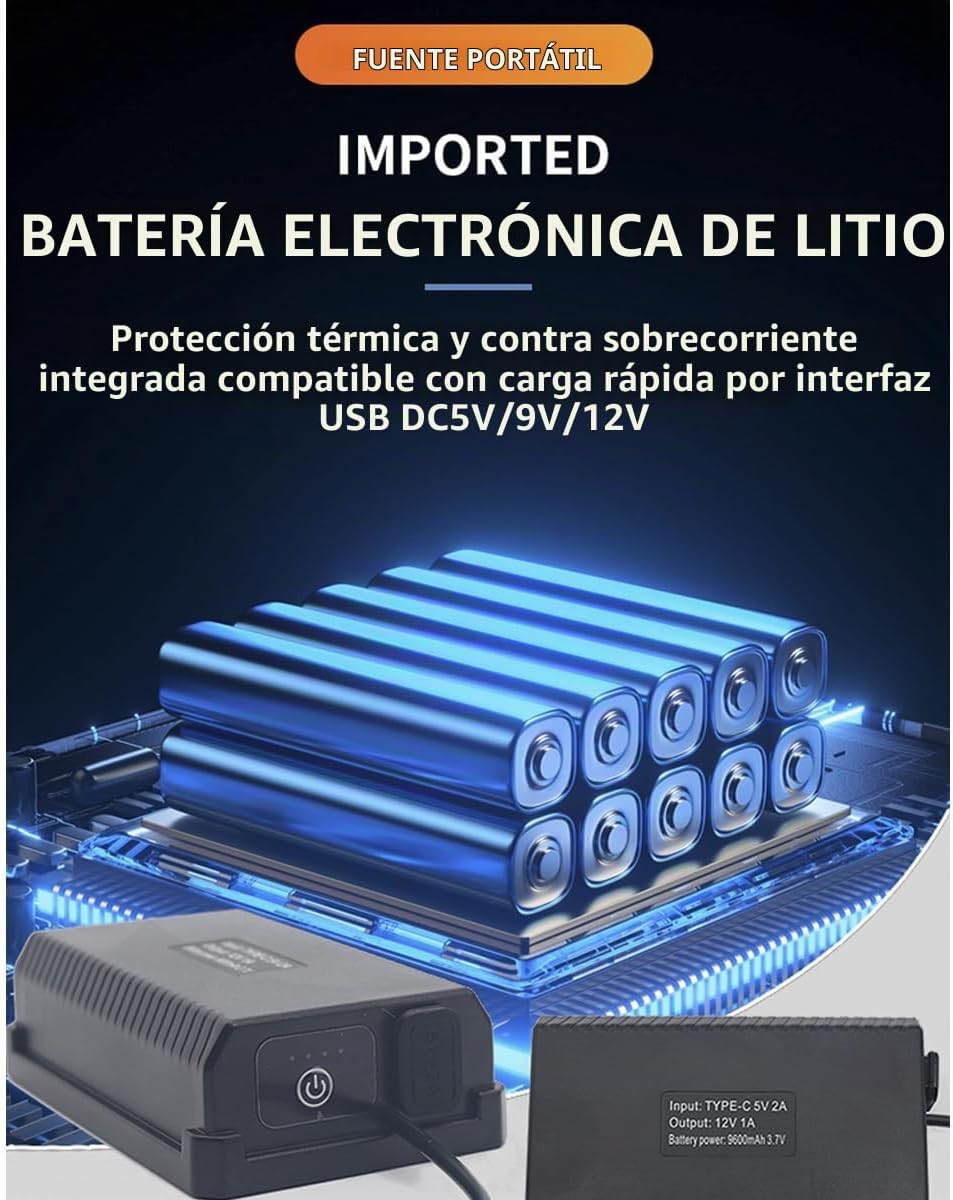 Batería magnética inalámbrica 9600mA de la cámara de visión frontal...