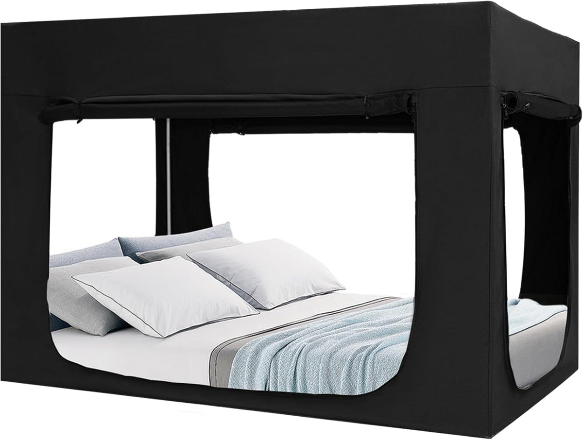Quinnsus Tienda de Cama Dosel de Cama Tiendas Tamaño Completo para...
