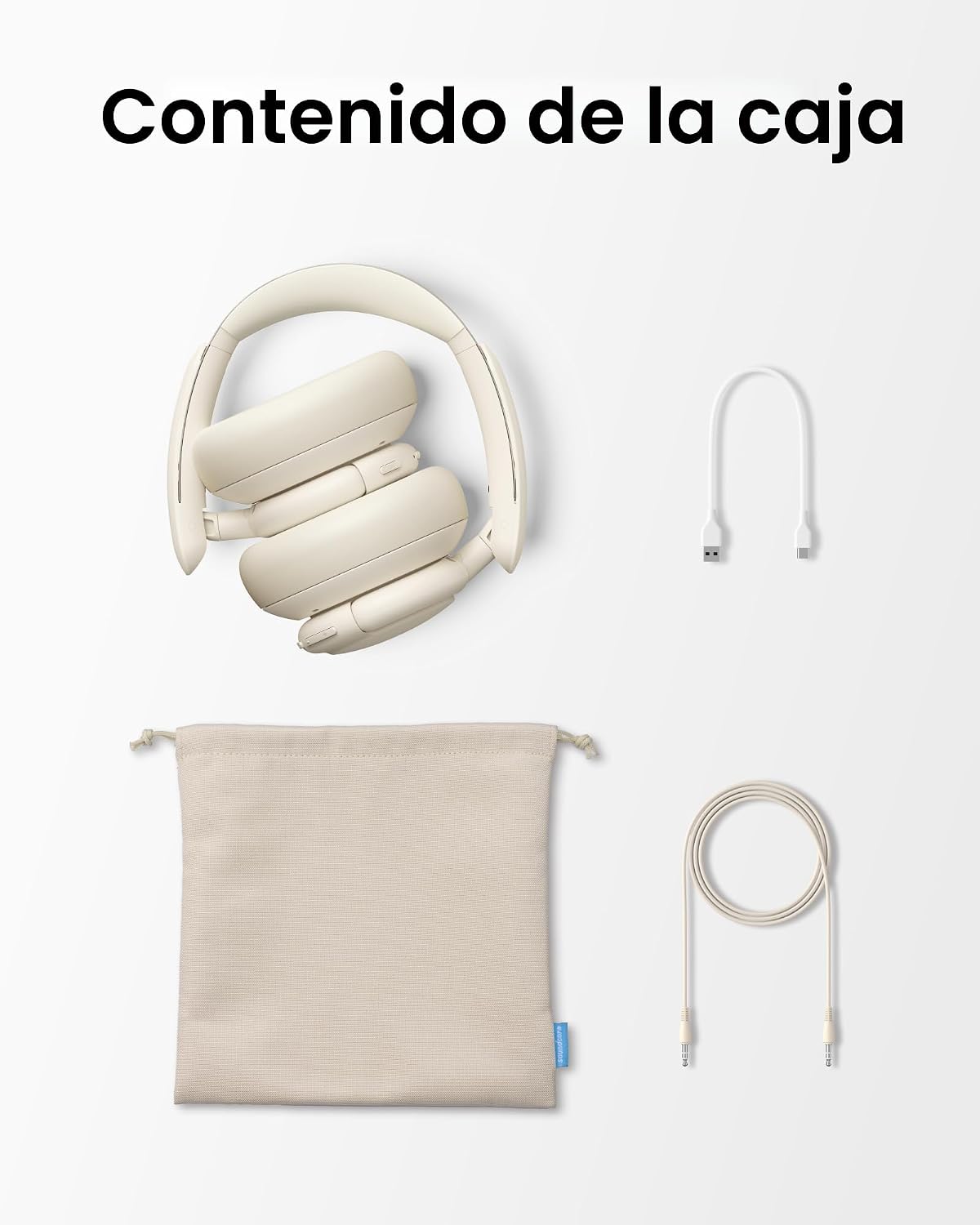Soundcore Q30 de Anker, Audífonos híbridos con cancelación activa d...