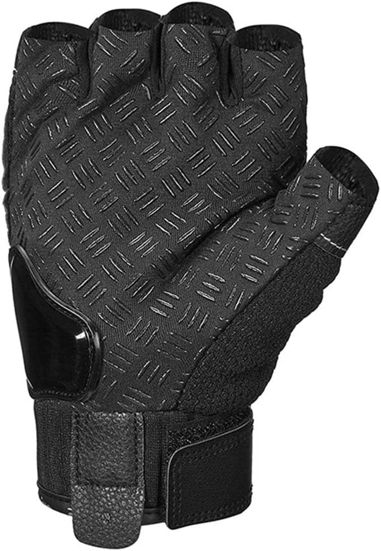 chrisdien deny Guantes de seguridad al aire libre de acero negro pa...