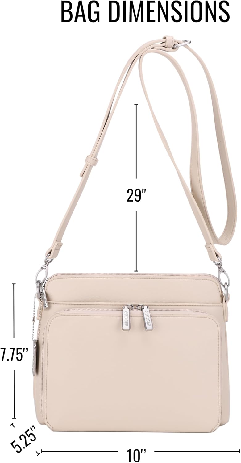JESSIE&amp;JAMES\/RUGER Athena Everyday Carry Crossbody Bag para mu...