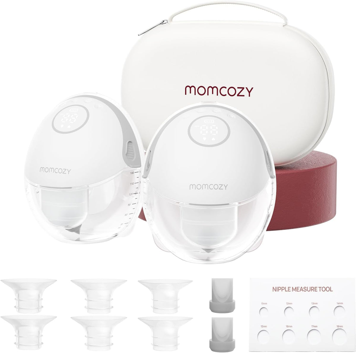 Momcozy Extractor de leche manos libres estilo móvil | M6, bomba de...