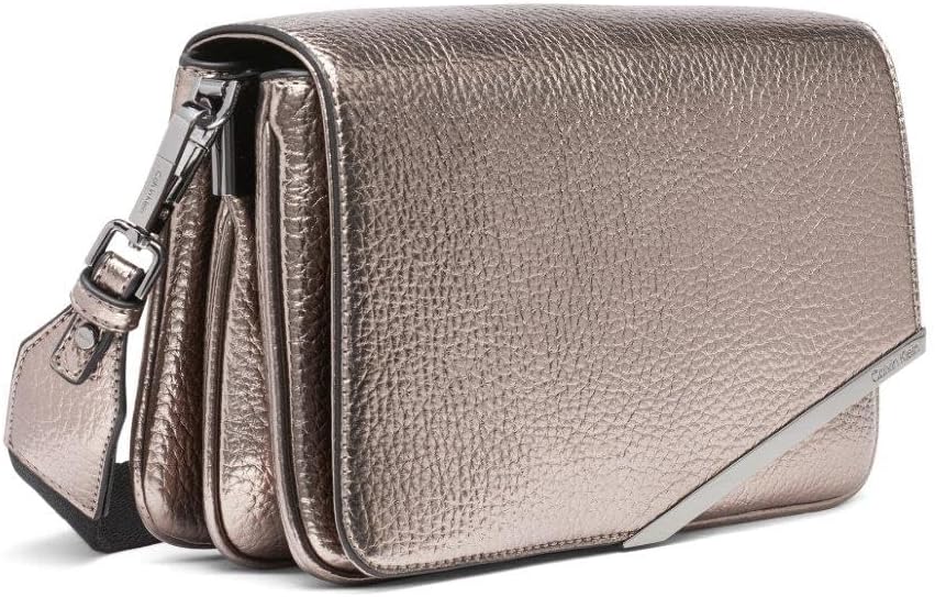 Calvin Klein Ria Organizational - Bandolera con solapa para mujer