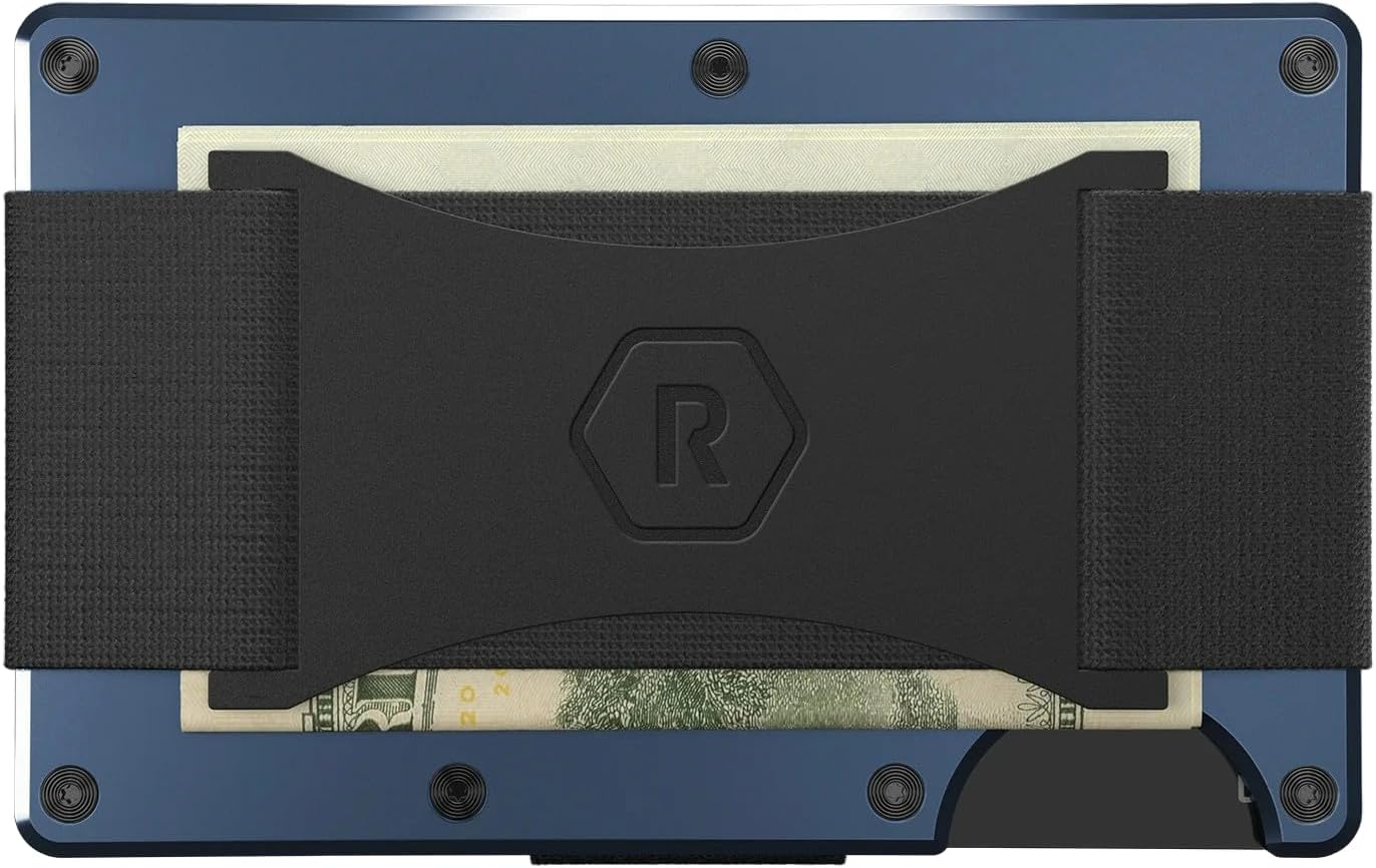 The Ridge Cartera delgada minimalista para mujer, con bloqueo RFID,...