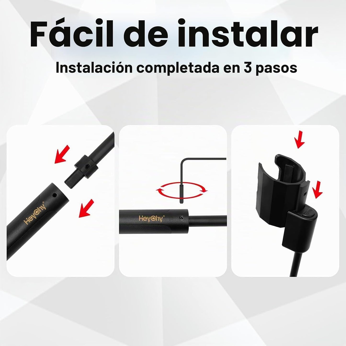 Portapistola de masaje HEYCHY para la espalda, compatible con la ma...