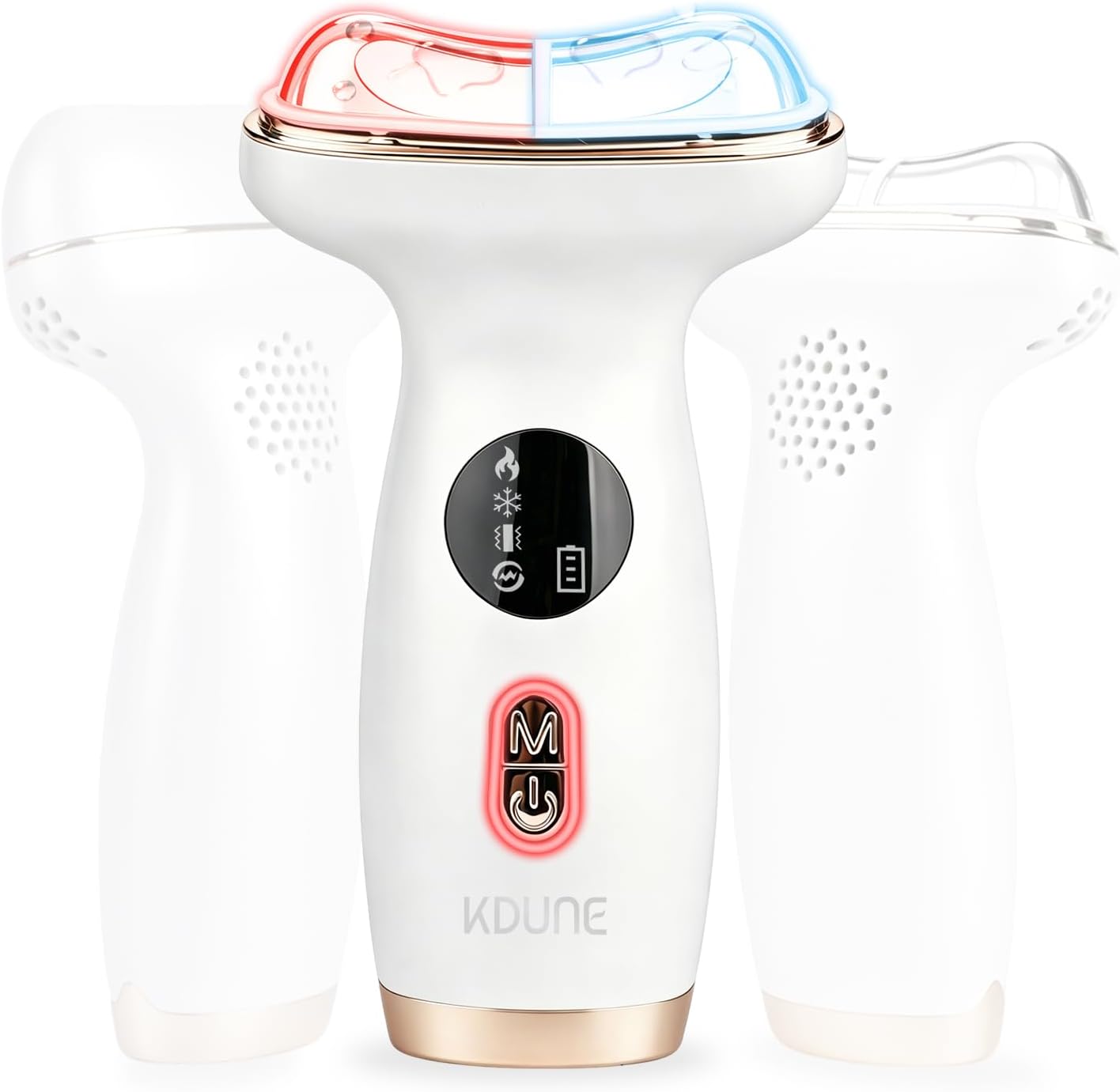 Dispositivo facial de microcorriente con terapia de luz roja \u2013...