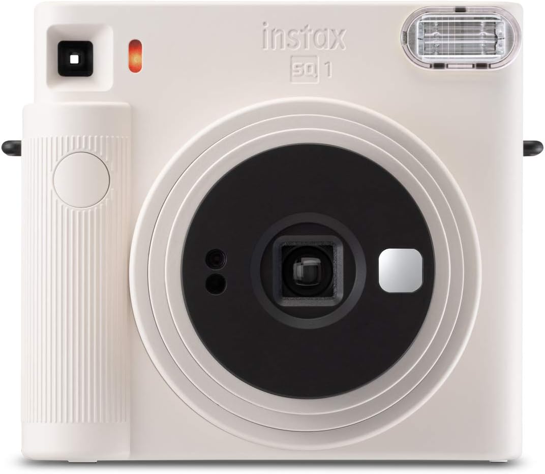 Instax Cámara instantánea Square SQ1, blanco tiza | Modo Selfie de...