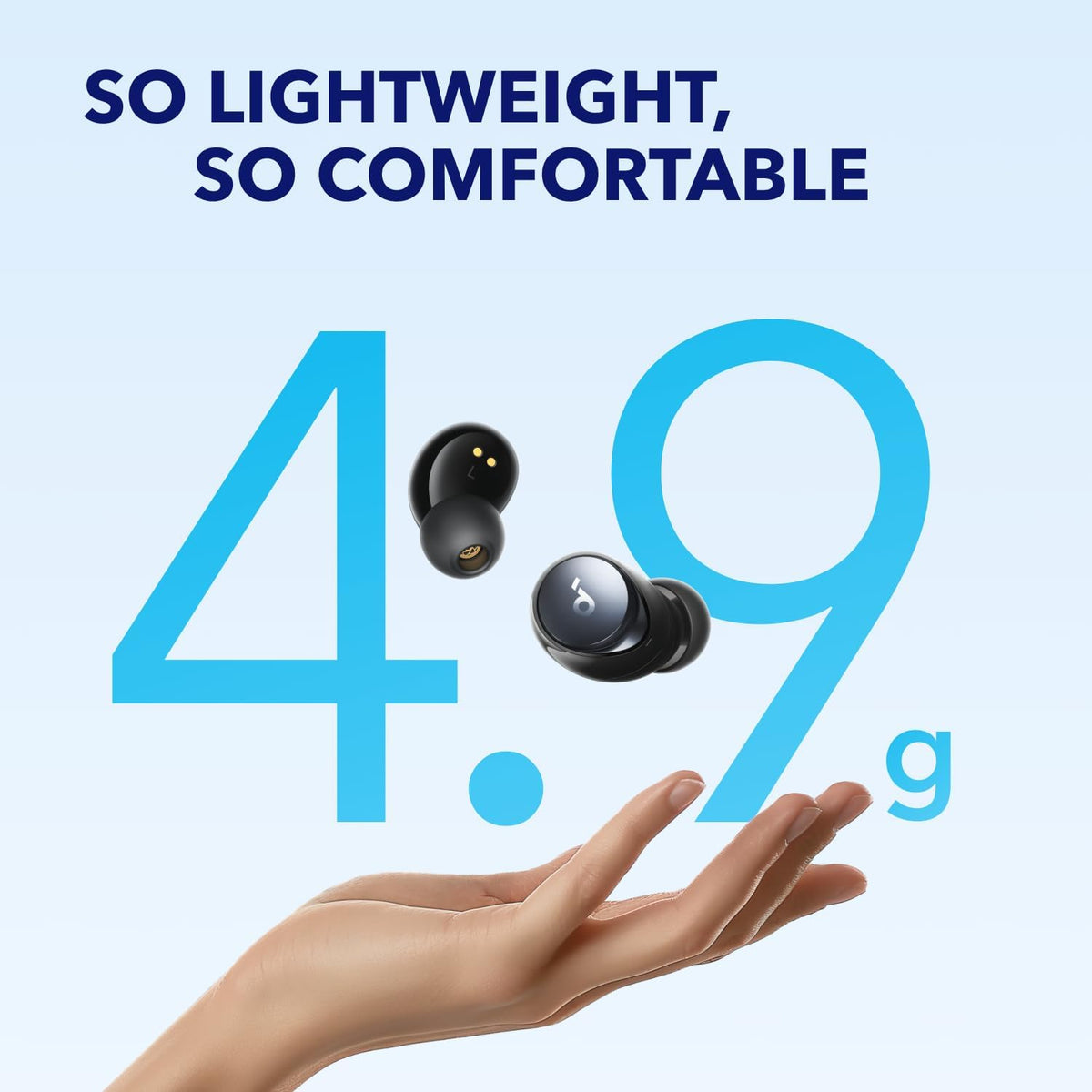 Soundcore de Anker Space A40 Auriculares inalámbricos con cancelaci...