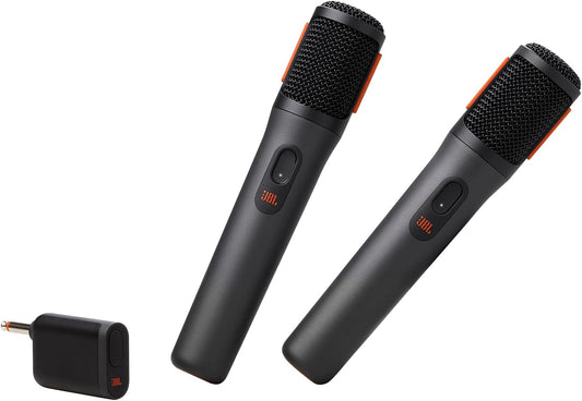 JBL PartyBox Micrófono Inalámbrico - 2X Micrófonos Inalámbricos Dig...