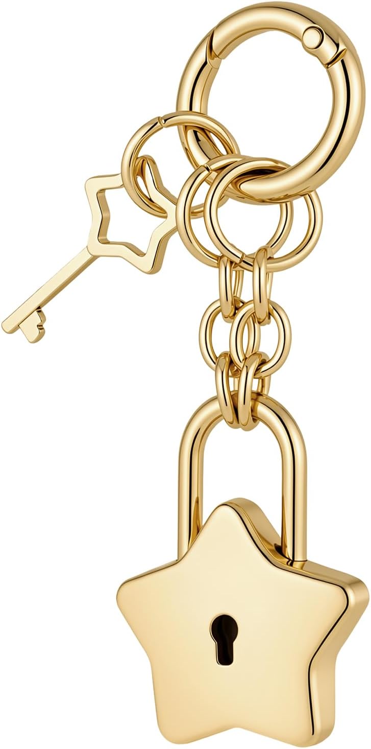Tucnoeu Colgantes para bolso de candado de corazón - Accesorios de...