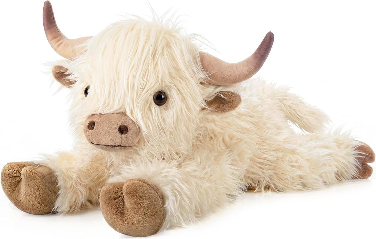 Animales de peluche con peso de vaca de las tierras altas de 25 pul...