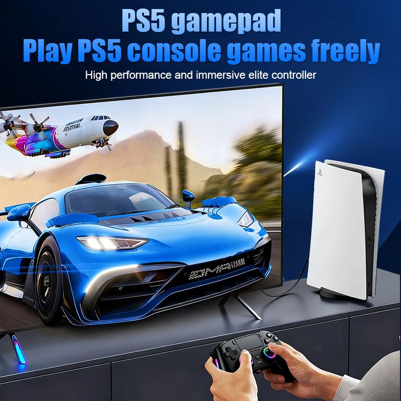 Controlador profesional inalámbrico para PS5\/PC\/MAC\/iOS\/Android...