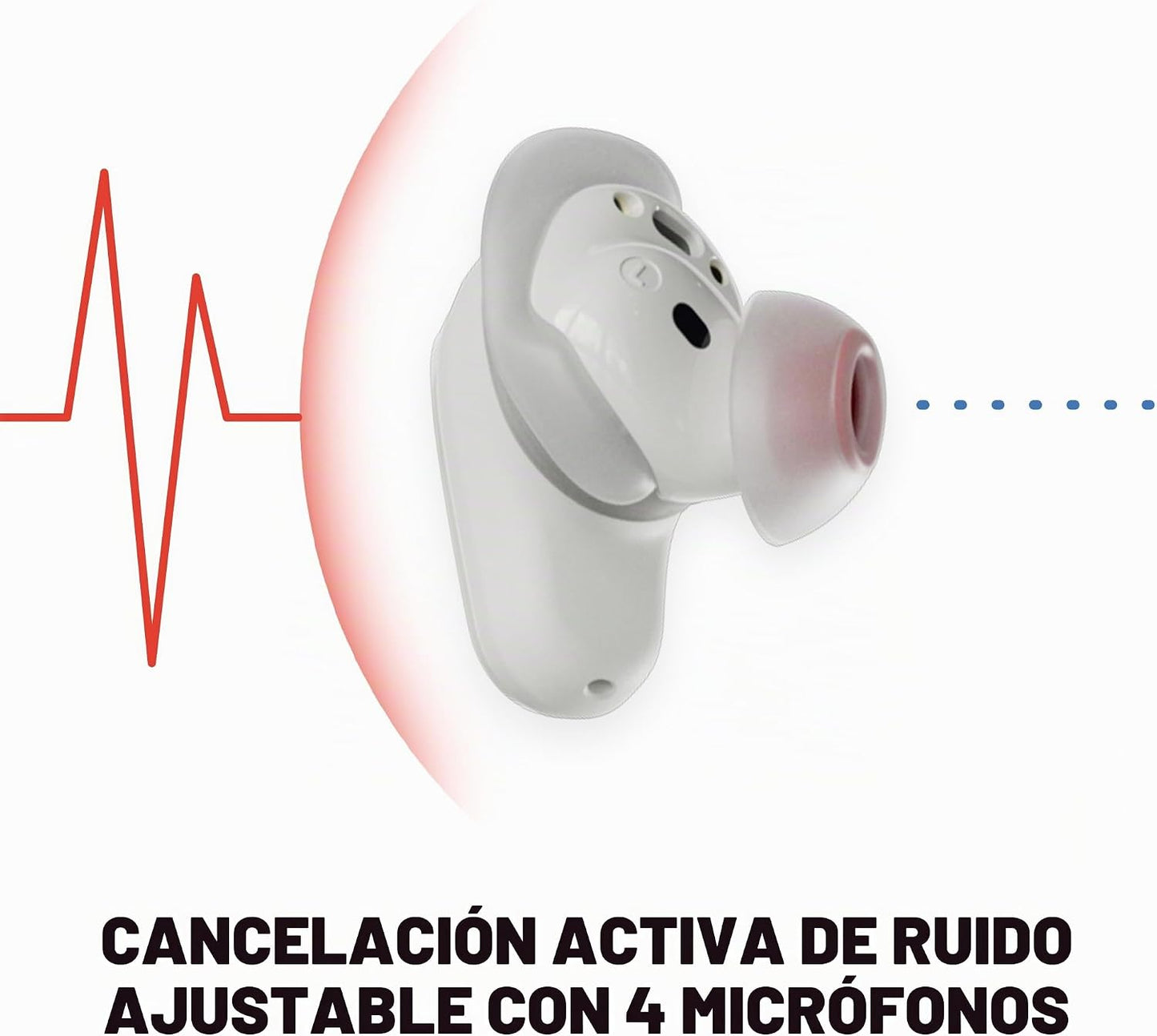 Skullcandy Method 360 ANC - Auriculares inalámbricos con sonido de...