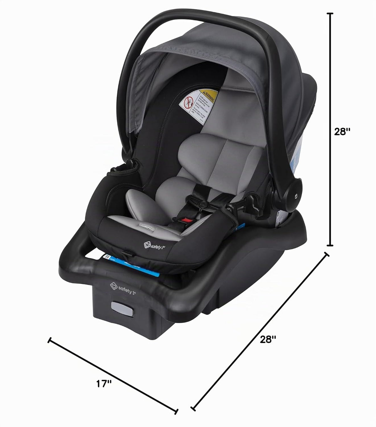 Safety 1st OnBoard FLX - Asiento infantil para automóvil, Monumento 4