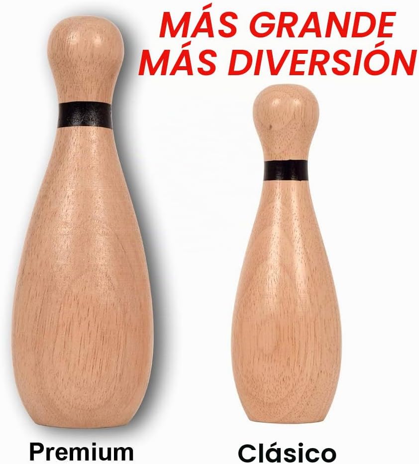 Long game NI-ROU - Juego de bolos de césped gigante para exteriores...