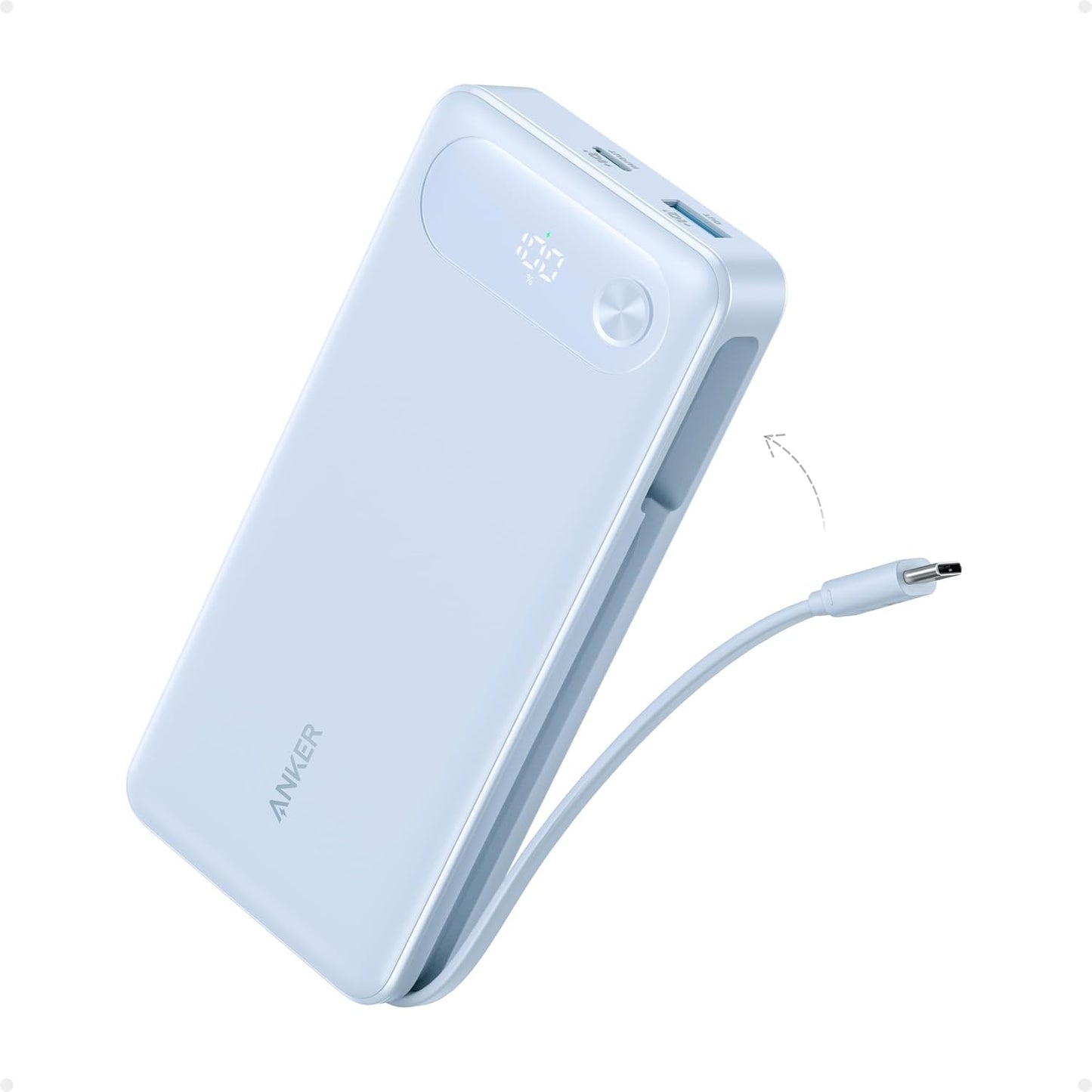 Anker Power Bank, cargador portátil esencial de viaje de 20,000 mAh...