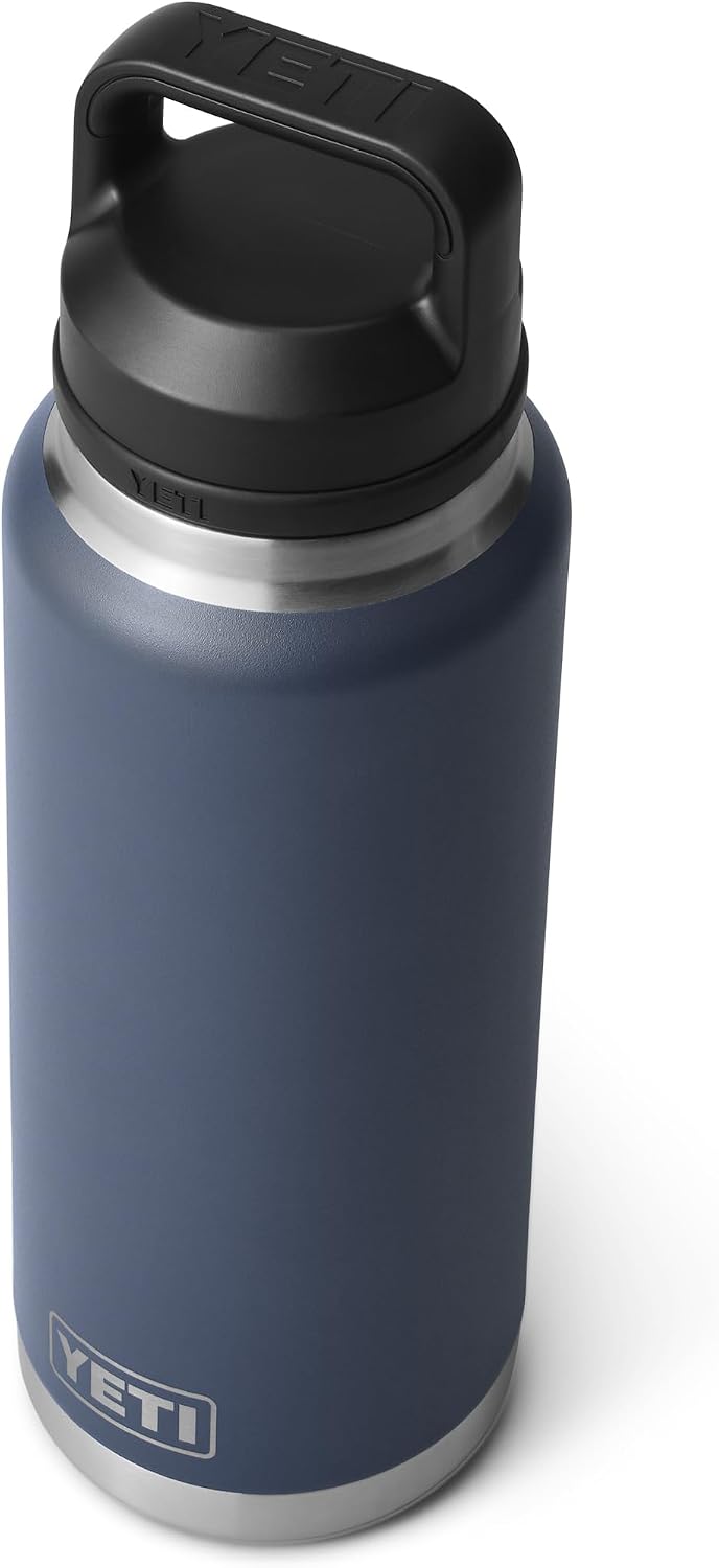 YETI Rambler - Botella de 36 onzas, aislada al vacío, a prueba de f...