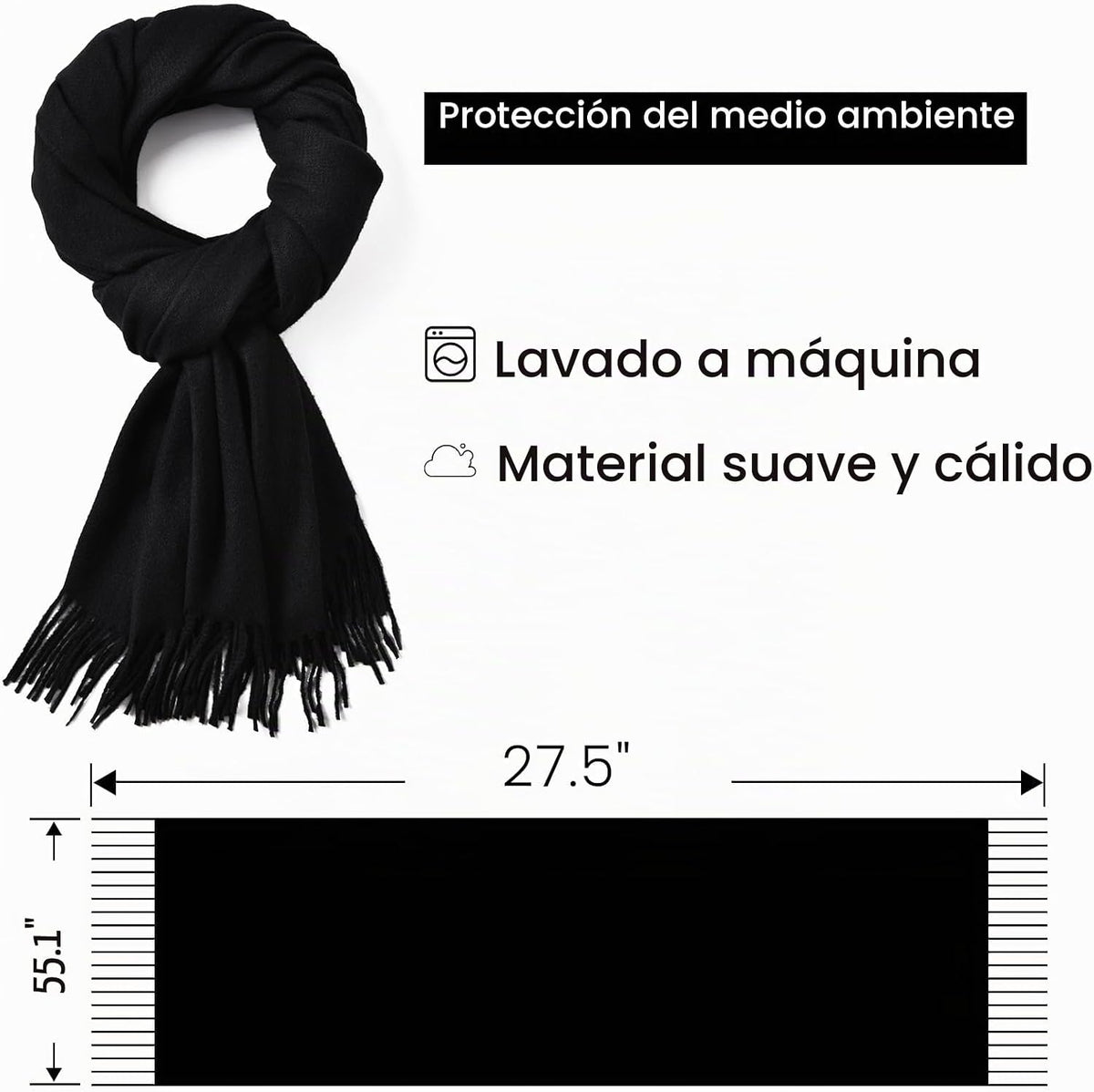 Ymomode Bufandas para mujer, chales de pashmina y envolturas para v...