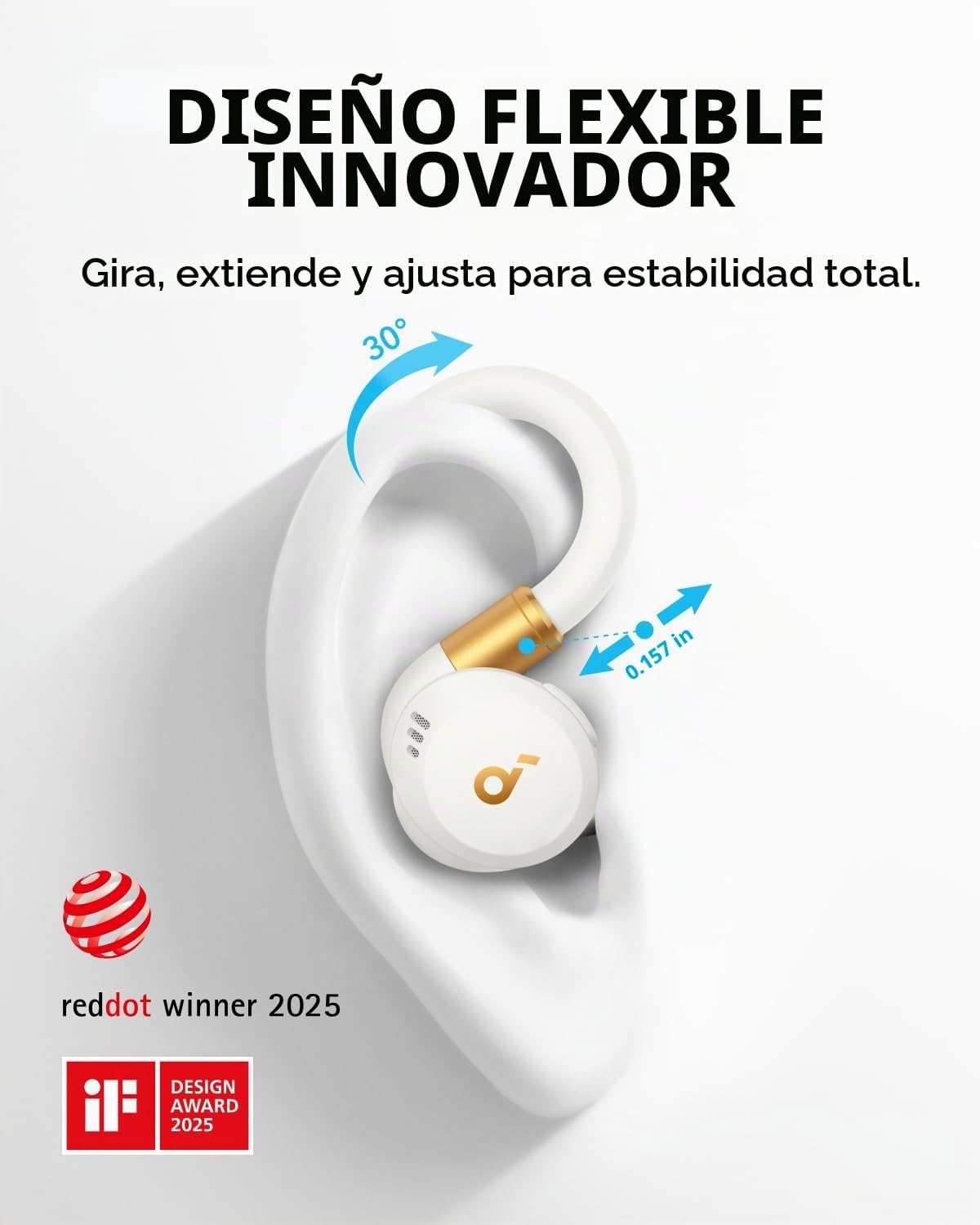 Soundcore Sport X20 de Anker, auriculares verdaderos inalámbricos p...