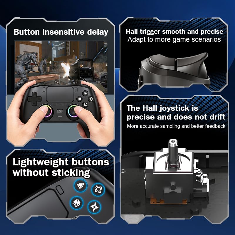 Controlador profesional inalámbrico para PS5\/PC\/MAC\/iOS\/Android...