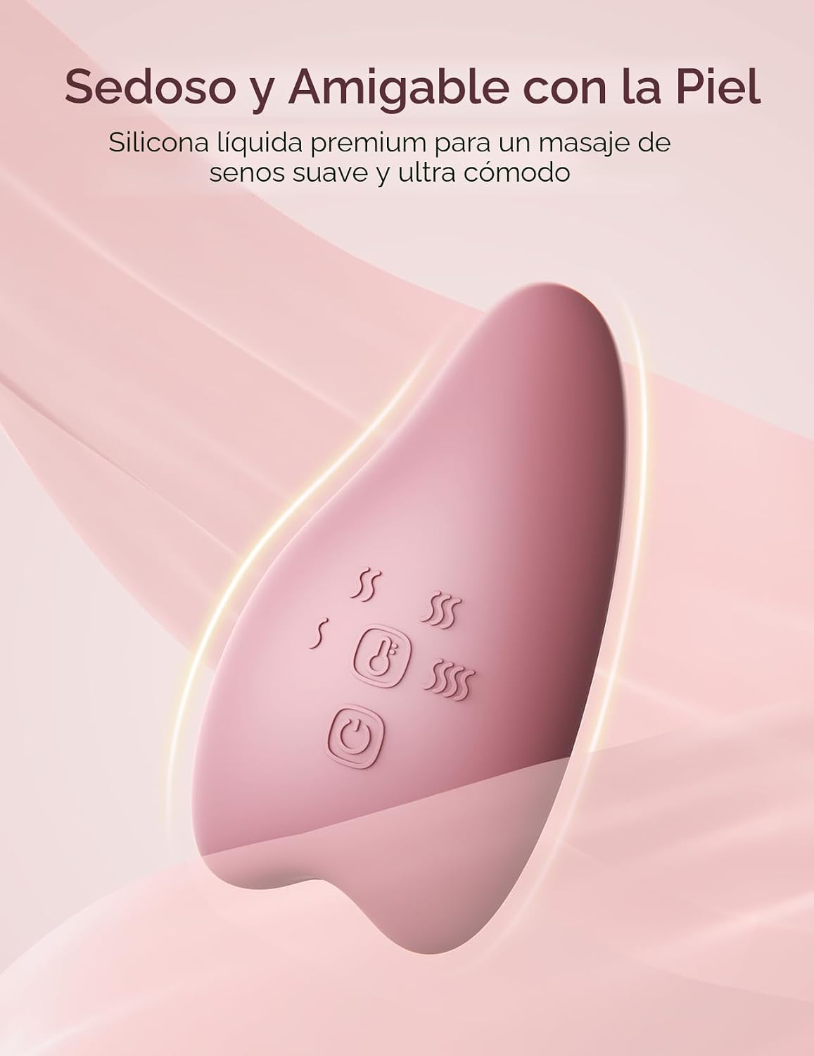 Momcozy A1Pro - Masajeador de lactancia con calor, vibración profun...