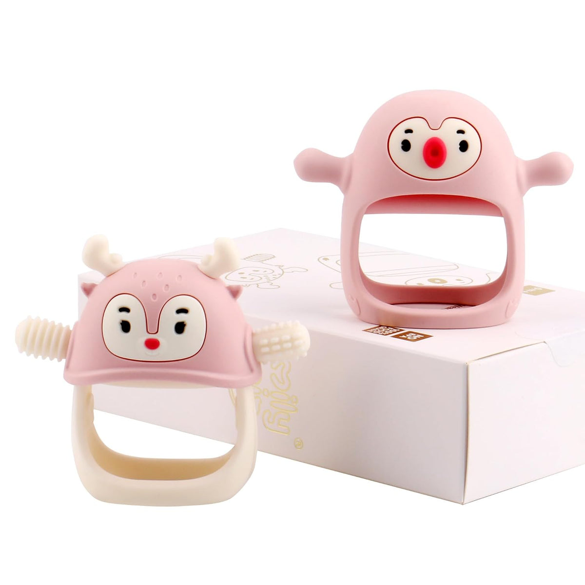 Smily Mia Juguete de Dentición para Bebé | Mordedor de Pingüino par...