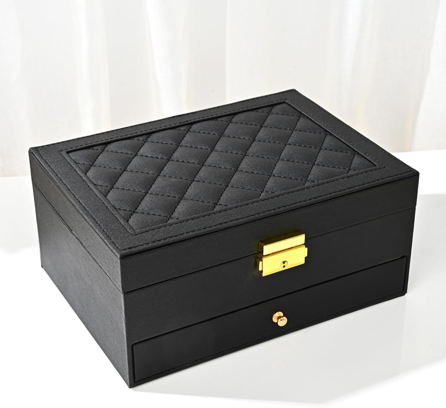 GUOER Caja de Joyas para Mujer Niña Esposa - Grande Organizador de...