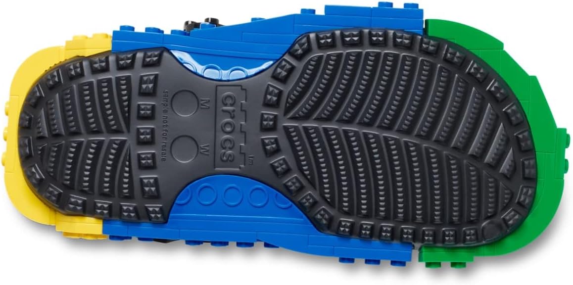 Crocs Zuecos clásicos unisex para adultos, con sistema LEGO para mu...