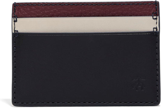 Brooks Brothers Cartera Portland Sofiano de cuero para hombre, Otro...