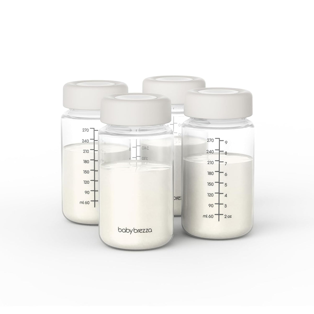 Baby Brezza Botellas de almacenamiento de repuesto para leche mater...