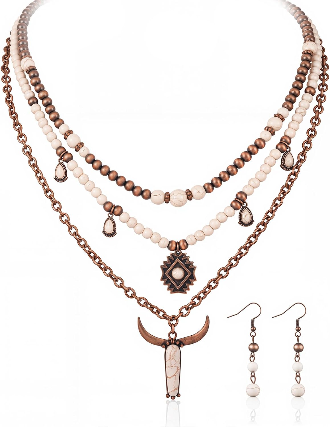 Montana West Rustic Couture's Western Conjunto de joyería para muje...