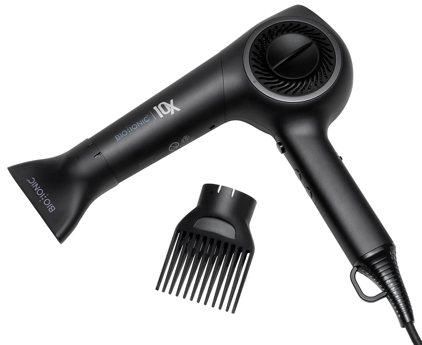 Bio Ionic Secador de pelo de velocidad ultraligera 10X, secador de...