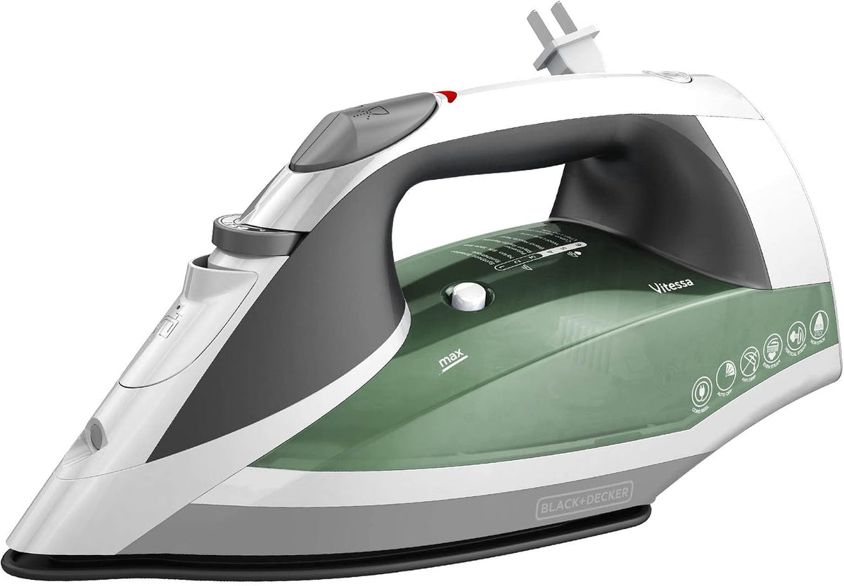 BLACK+DECKER Vitessa - Plancha de vapor avanzada, ICR2020, suela an...