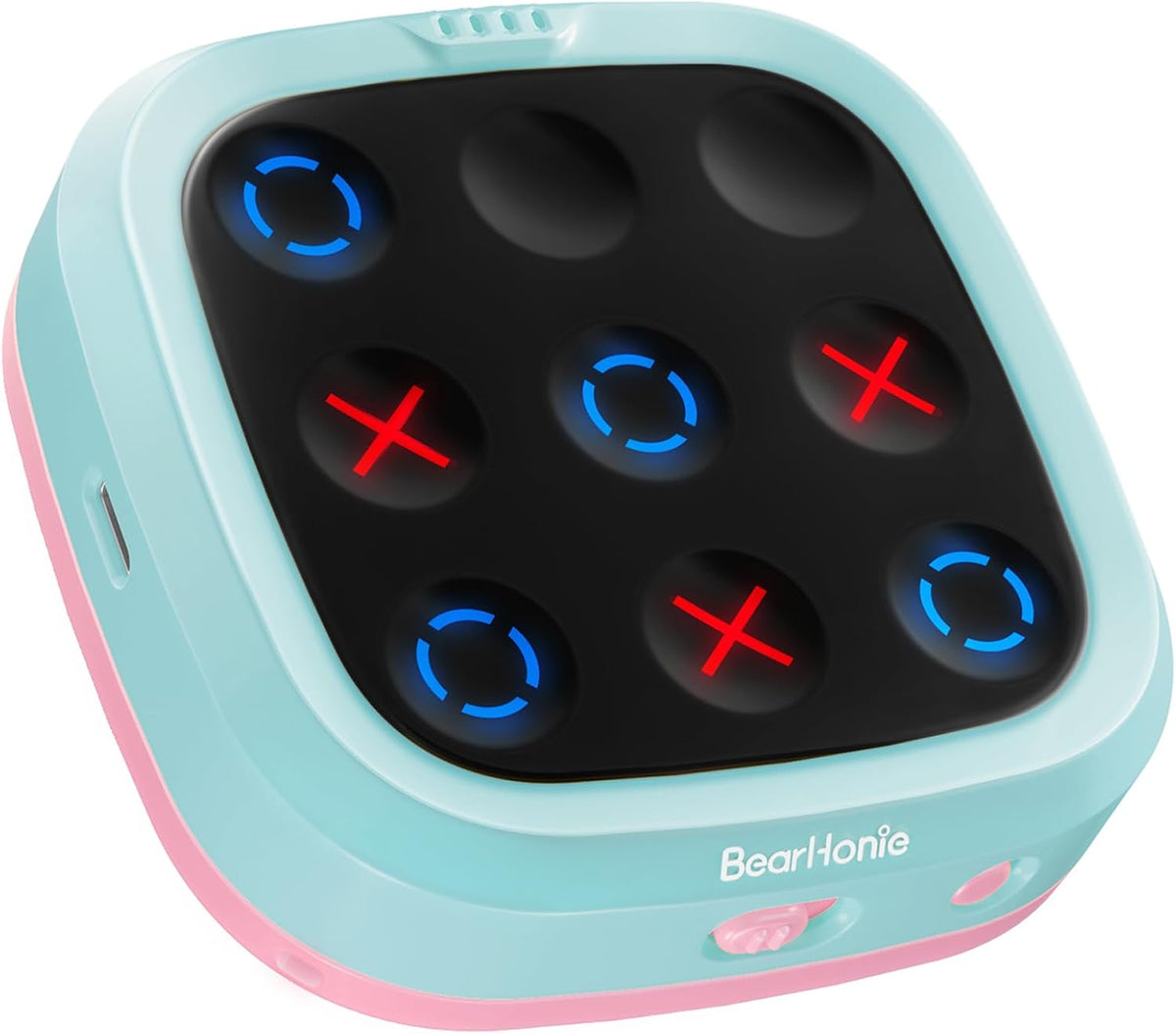 BearHonie Juego de Tic-Tac-Toe 4 en 1 para niños, juguetes educativ...
