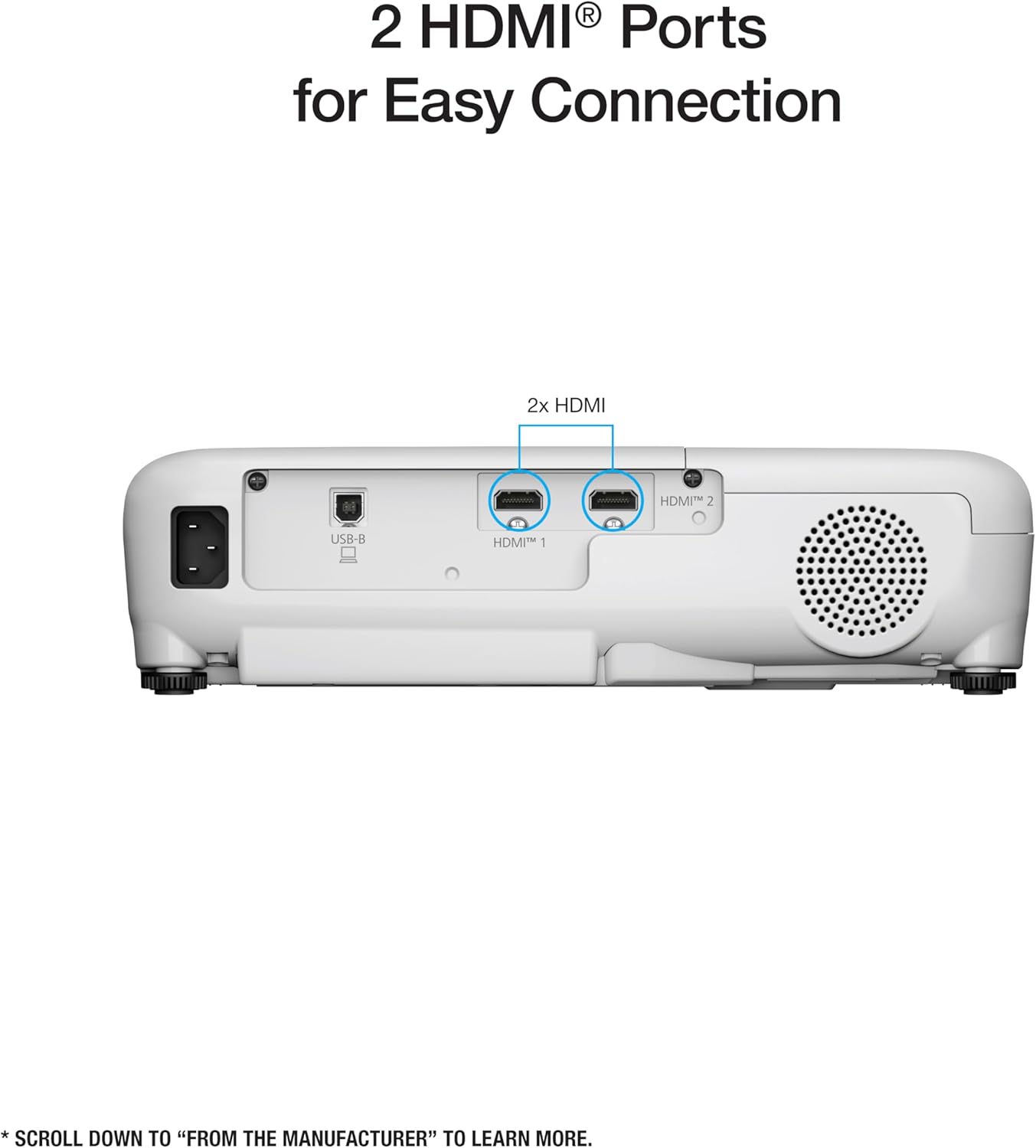 Epson EX3290 Proyector 3LCD WXGA de 3 chips, 4,000 lúmenes de alto...