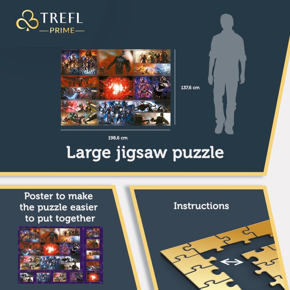 Trefl Prime - Rompecabezas UFT: Marvel, La Colección Definitiva de...