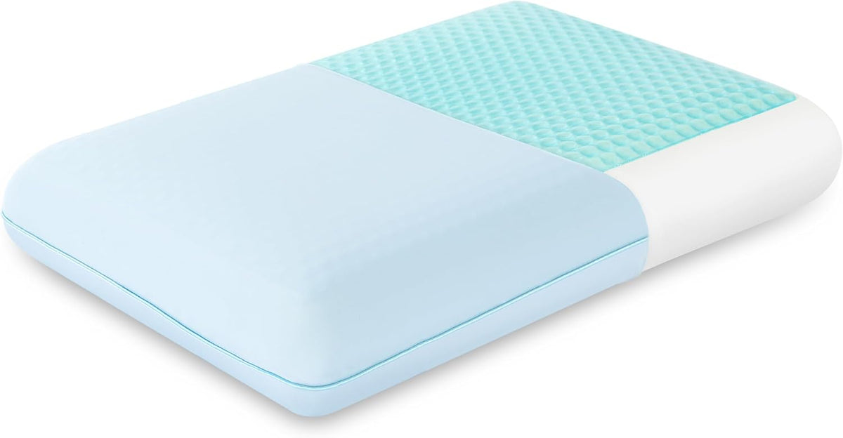 EGOHOME Almohada de espuma viscoelástica de gel refrescante, diseño...