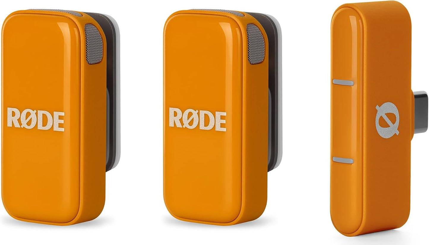 RØDE Wireless Micro - Micrófono inalámbrico compacto, dos micrófono...