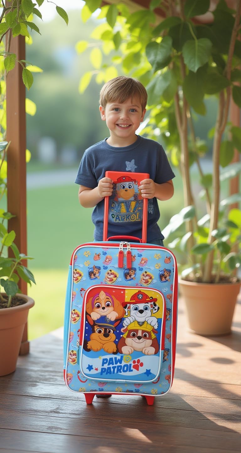 Fast Forward Equipaje para Niños de 16" Lado Suave con Ruedas M...