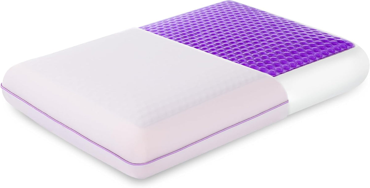 EGOHOME Almohada de espuma viscoelástica de gel refrescante, diseño...
