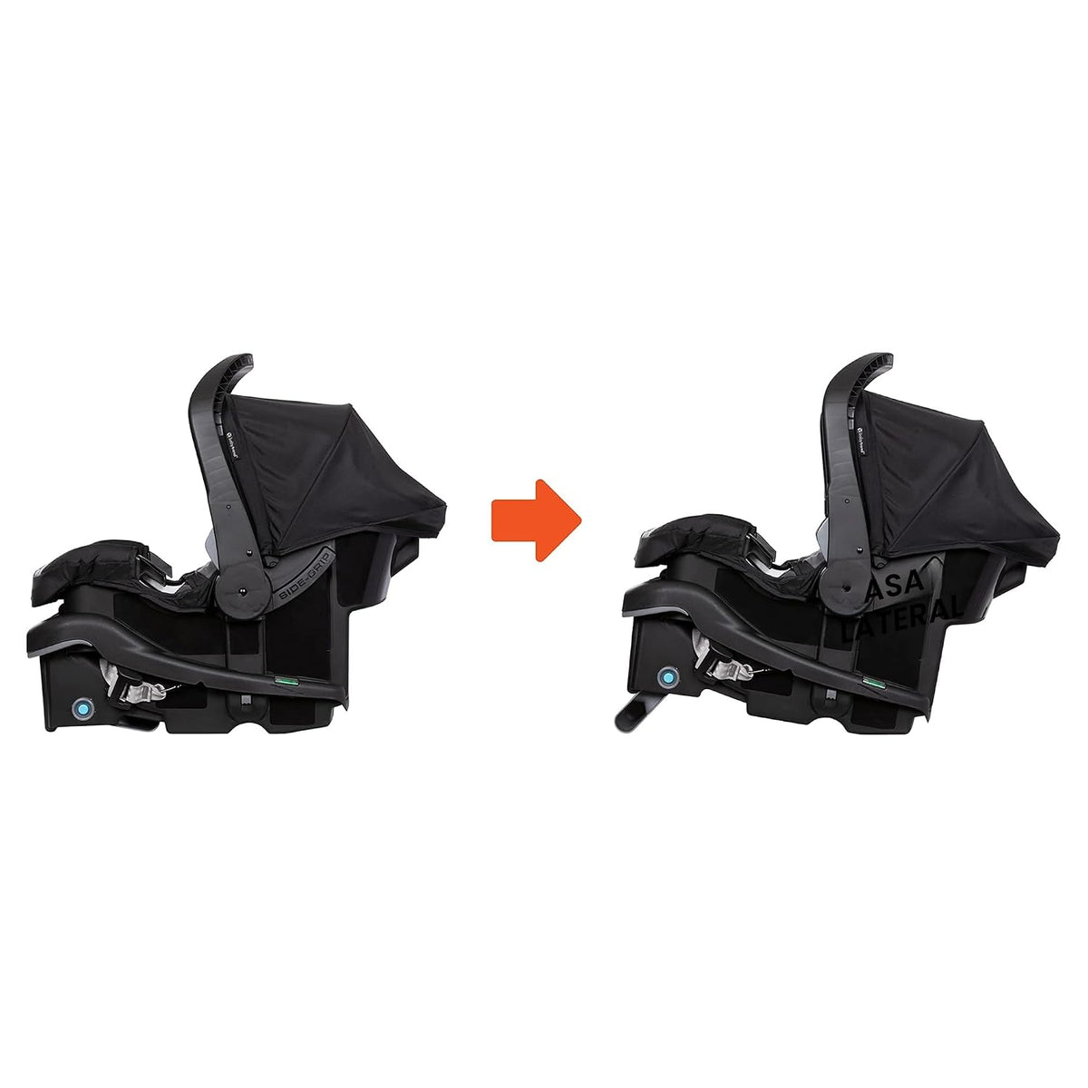 Baby Trend EZ-Lift Plus Asiento de auto para bebé, Negro Dash