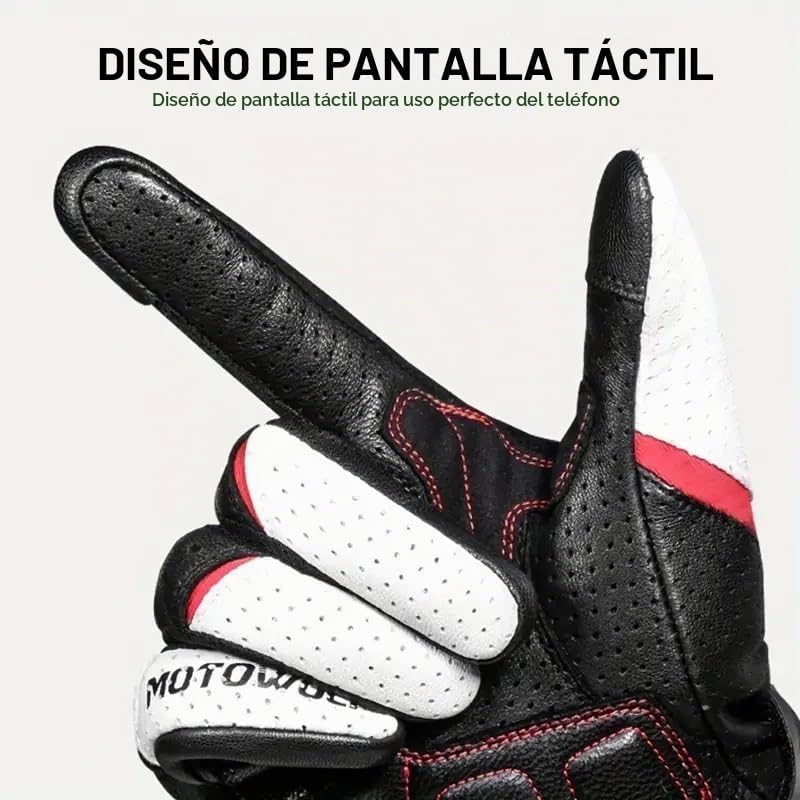 LYHXS-MOTOS Guantes de motocicleta para hombres y mujeres, de fibra...