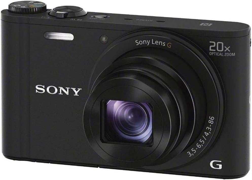 Cámara digital WX350 de 18 MP, de la marca Sony