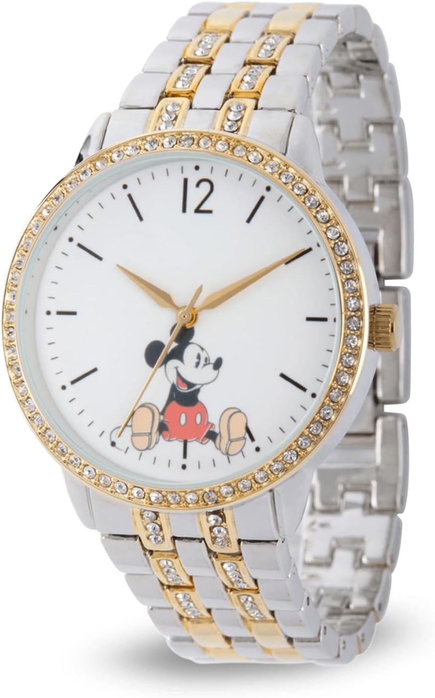 Reloj Mickey Mouse para mujer, elegante y divertido, reloj de Micke...