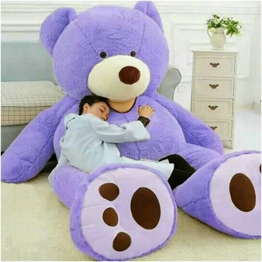 Funda de oso de peluche gigante de 6.5 pies, traje de disfraz de os...