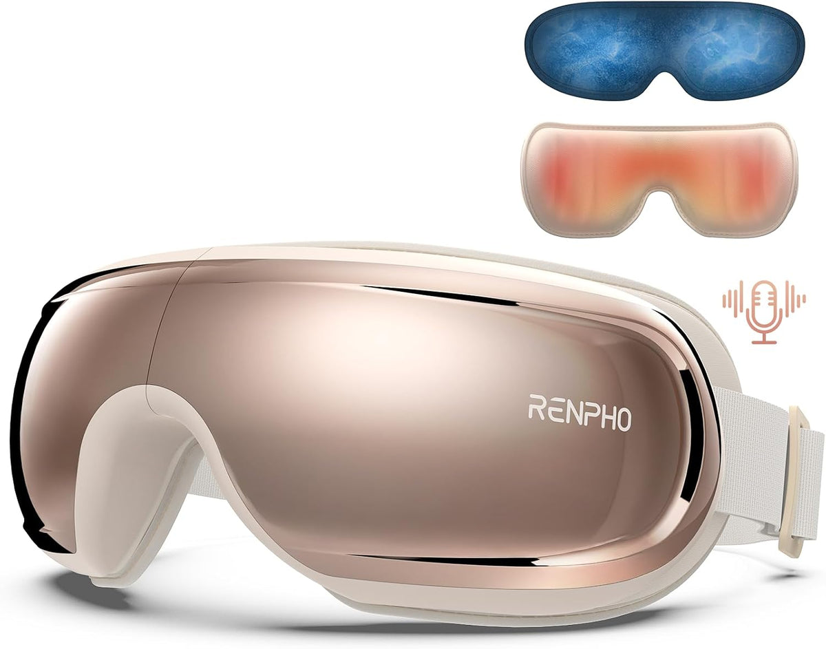 RENPHO Eyeris 3 Masajeador de Ojos con Calor y Enfriamiento, Regalo...