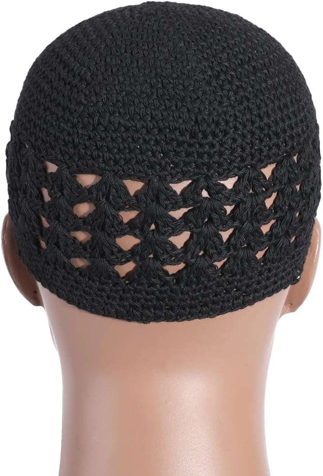 Gorros unisex de algodón de primera calidad para tejer calavera, go...