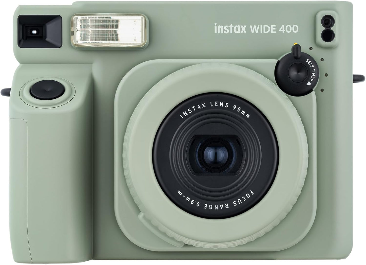 Paquete de cámara instantánea Fujifilm Instax Wide 400 - Verde