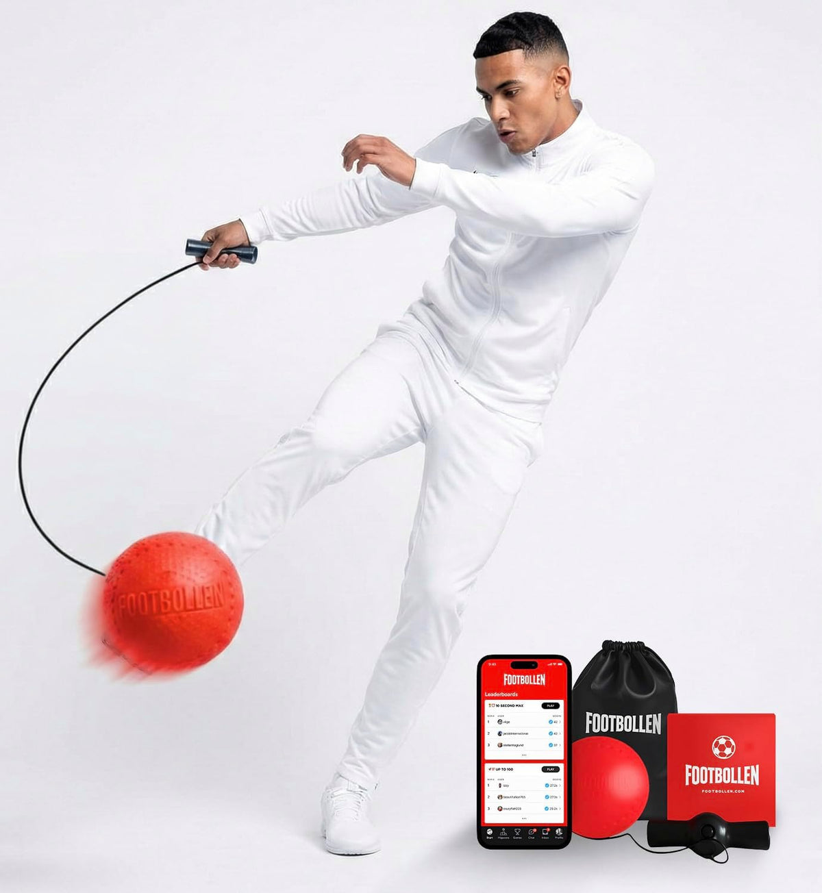 Footbollen Kick Ball - Entrenamiento interactivo de fútbol para niñ...