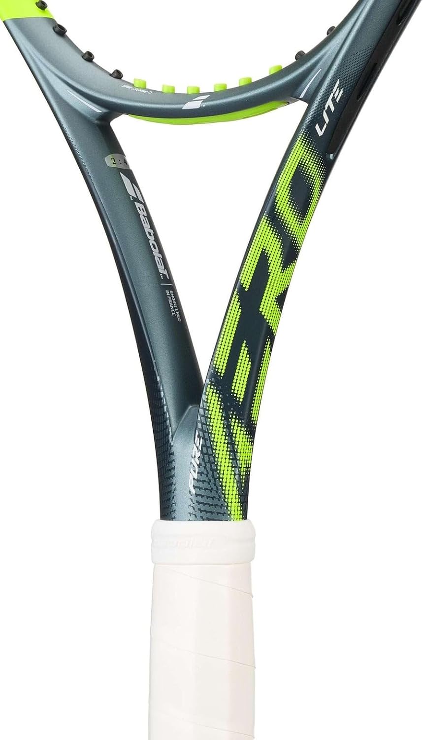 Babolat Raqueta de tenis Pure Aero Lite (9ª generación) ensartada c...